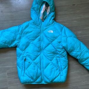 Girls North Face Puffer Jacket